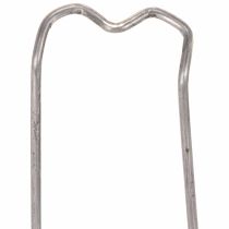 Artikel Patenthaften 17/80 Pflanzennadeln, silberfarben, 8 × 2 cm, 2,5 kg für Kränze und Gestecke