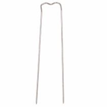 Artikel Patenthaften 17/80 Pflanzennadeln, silberfarben, 8 × 2 cm, 2,5 kg für Kränze und Gestecke