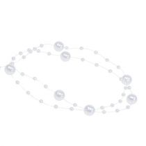 Artikel Perlenband Weiß 6mm 15m