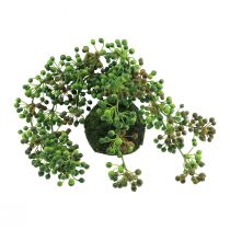 Perlenschnur künstlich Moosball Kunstpflanzen Grün 38cm