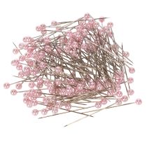 Artikel Perlkopfnadeln Metall Kunststoff Rosa Ø4mm 4cm 150 Stück