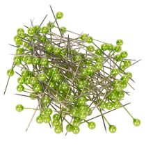 Artikel Perlkopfnadeln Grün Ø 4 mm Länge 40 mm 150 Stück für Floristik