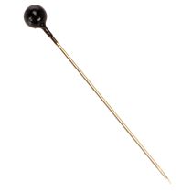 Artikel Perlkopfnadeln Schwarz Metall Ø4mm 40mm 150 Stück Floristik
