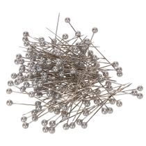 Artikel Perlkopfnadeln Silber Ø 4 mm Länge 40 mm 150 Stück Floristik und Dekoration