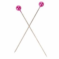 Artikel Perlkopfnadeln Kunststoff Ø6mm Länge 65mm Pink 100 Stück