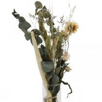 Artikel Trockenblumen Strauß Eukalyptus Trockenfloristik Set H30-35cm