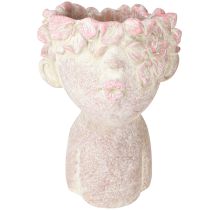 Artikel Pflanzkopf Kussmund Büste zum Bepflanzen Rosa 18cm 3 St