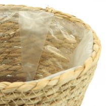 Pflanzkorb Übertopf Seegras Korb Deko Natur Ø19cm H16cm