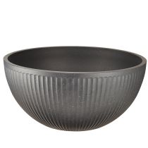 Artikel Pflanzkübel Schale Kunststoff Anthrazit Ø40cm H18,5cm