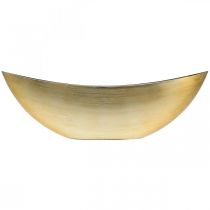 Artikel Pflanzschale Oval Dekoschale Jardiniere Gold 39×12×13cm