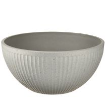 Artikel Pflanzschale Schale Grau meliert Kunststoff Ø35cm H16,5cm