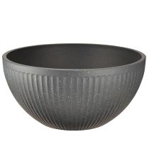 Artikel Pflanzschale Schale Kunststoff Anthrazit Ø35cm H16,5cm