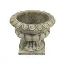 Artikel Pflanzschale klein Pflanzkübel Pokal Antik Beton Ø15cm H13cm