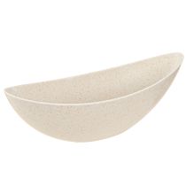 Artikel Pflanzschiff Kunststoff Pflanzschale Beige 28×9×9cm 3St