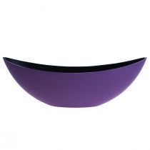 Artikel Pflanzschiffchen Dekoschale Schale Violett 38,5cm×12,5cm×13cm