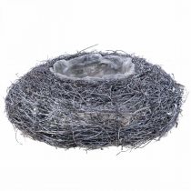 Pflanztopf Rebenkranz, Pflanzschale geflochten Ø26cm