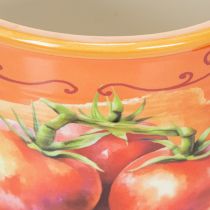 Artikel Tomaten Pflanztopf Set 3er-Set Keramik Blumentöpfe Retro-Stil 7–14 cm