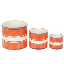 Artikel Dekorative Keramik Pflanzgefäße im Tomaten-Design, 3er-Set, 14 cm