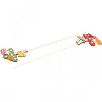 Artikel Blumenstecker Fliegenpilz Deko Igel Herbstdeko 8cm 12 St