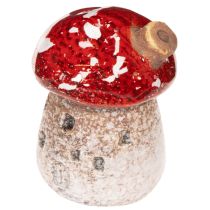 Artikel ProductName Pilzhaus Miniatur-Dekoration 6 cm Keramik rot-weiß 2 Stück