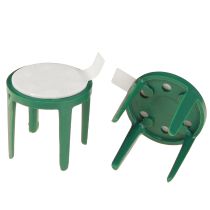 Artikel Pinholder mit Klebepad Steckschaumhalter Grün Ø3cm 50 St