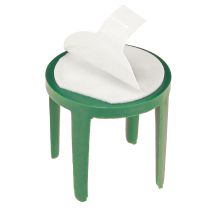 Artikel Pinholder mit Klebepad Steckschaumhalter Grün Ø3cm 50 St