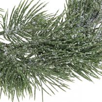 Weihnachtskranz Künstlich Pinienzweige Beschneit Ø30cm