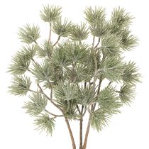 Artikel Künstlicher Tannenzweig aus Kunststoff 55cm grün 3er-Set für Winterdekoration