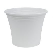 Artikel Plastik Topf „Irys“ Weiß Ø22cm H18cm 1 St