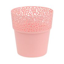 Plastik Übertopf Rosa Ø14,5cm H15,5cm 1St