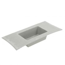 Pflanzschale Hellgrau 30cm x 14,5cm