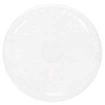 Artikel Transparente Dekoschale rund mit Fuß aus Kunststoff Ø 32 cm