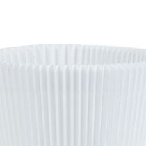 Plisseemanschetten Weiß 8,5cm 100St