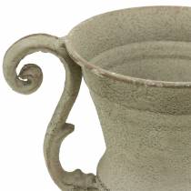 Pokal Schale Grau Ø11cm H19cm
