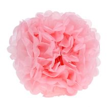 Artikel Pompom Papier Ø30cm Hellrosa 5St