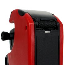 Artikel Preisauszeichner Kunststoff Rot Schwarz 25×13cm einzeilig