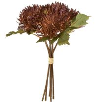 Artikel Protea künstlich Leucospermum Nadelkissen Lila 30 cm 6 Stück Bund