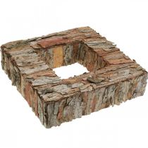 Deko Baumrinde Quadrat offen Pinienrinde 30×30cm