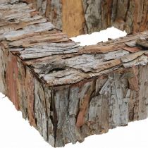 Deko Baumrinde Quadrat offen Pinienrinde 30×30cm