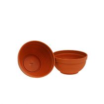 Artikel R-Schale Plastik Terrakotta Ø13cm, 10 St