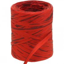 Artikel Raffia Band Rot Bordeaux Geschenkband Bastband Dekoband 200m