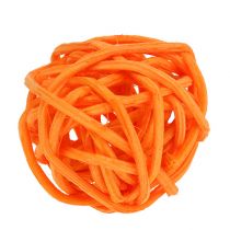 Rattanball Orange Gelb Apricot 72St