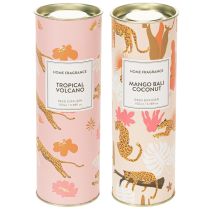 Artikel Raumduft Diffuser aus Glas mit Mango- und Kokosduft, 19 cm, 2-teiliges Set, für den Innenbereich