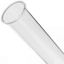 Artikel Reagenzglas 200 mm x 22 mm aus klarem Glas für dekorative Floristik