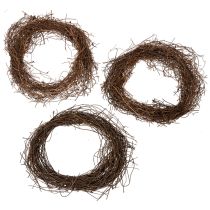 Artikel Rebenkranz Natur Ø15cm 10er Set – Kranzrohlinge für Dekorationen