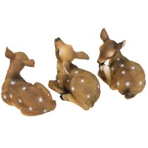 Artikel Deko-Figuren Rehkitz handbemalt 3er-Set Polyresin
