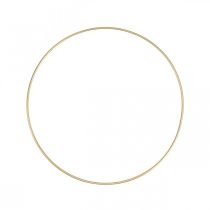 Metallring Dekoring Scandi Ring Deko Loop Golden Ø30cm 4St