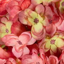 Artikel Künstliche Hortensie in Rosa, 62 cm, aus Polyester und Kunststoff