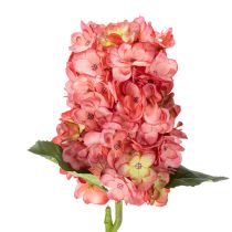 Artikel Künstliche Hortensie in Rosa, 62 cm, aus Polyester und Kunststoff