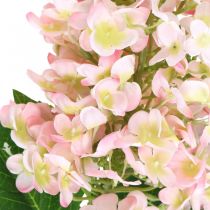 Artikel Rispenhortensie Rosa, Seidenblume, Künstliche Hortensie L100cm